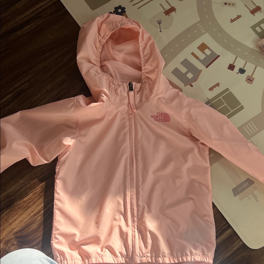 The North Face Kids Light Pink Raincoat